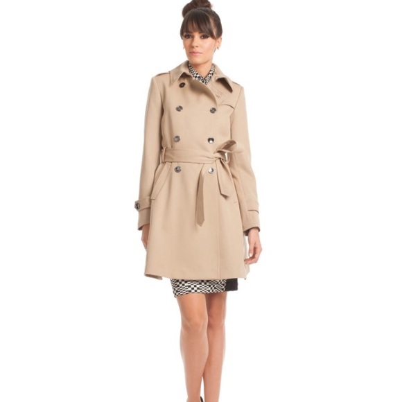 TRINA TURK TRENCH COAT SIZE 6 NWT - Picture 6 of 8